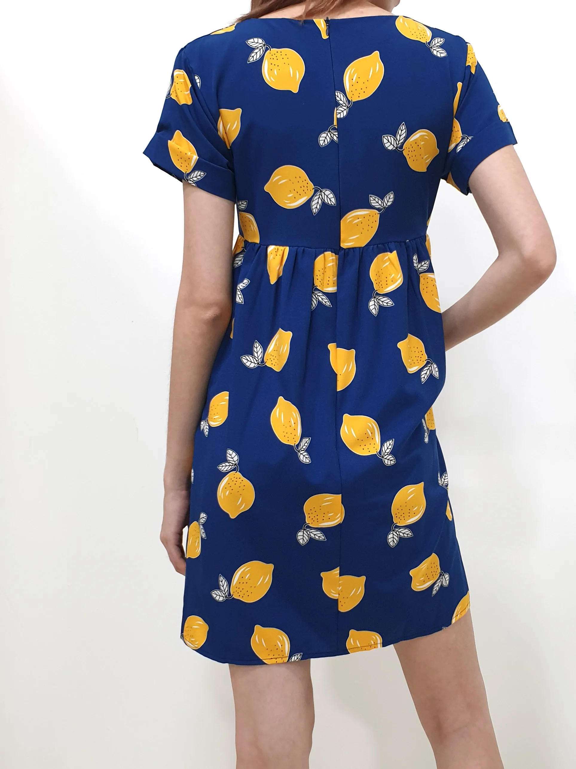 Lemon Babydoll Dress