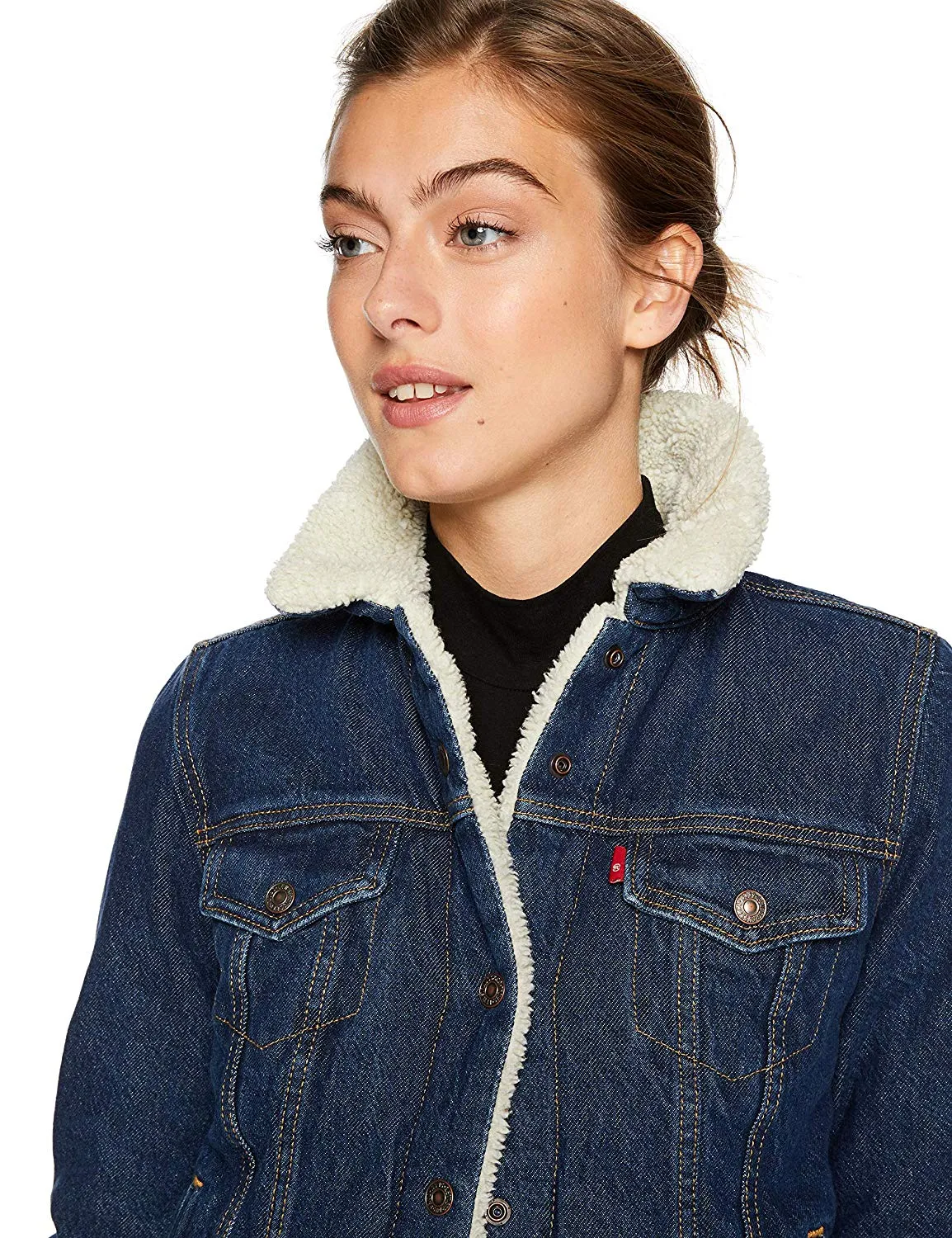 Levi's Women's Original Sherpa Trucker Jackets