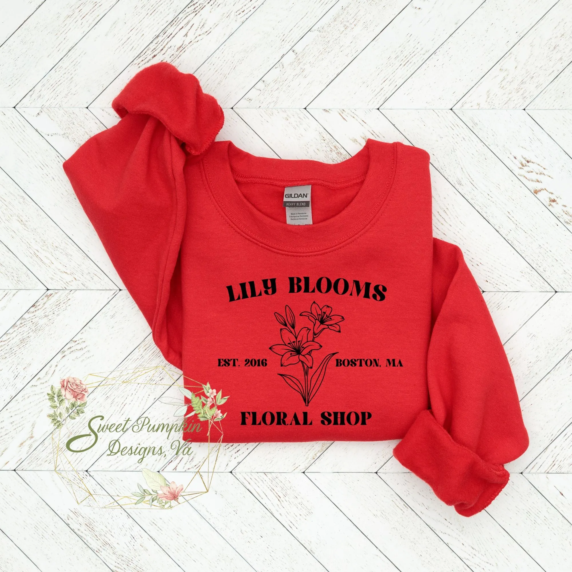 Lily Floral Shop Crewneck Sweatshirt