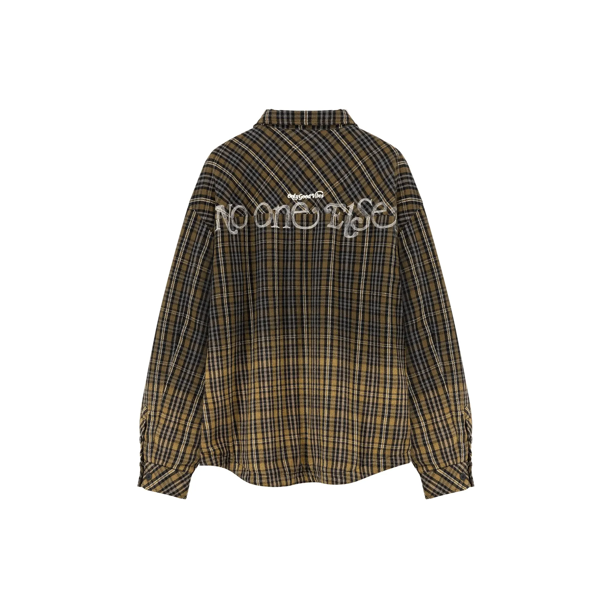 Logo Check Boxy Shacket