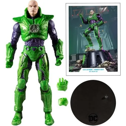 McFarlane Toys DC Multiverse Lex Luthor Green Power Suit DC New 52 7-Inch Scale Action Figure