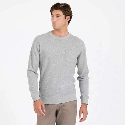 Men's Jeffreys Pullover - Heather Grey