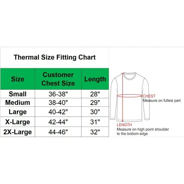 Men's Thermal Crew Neck Shirt