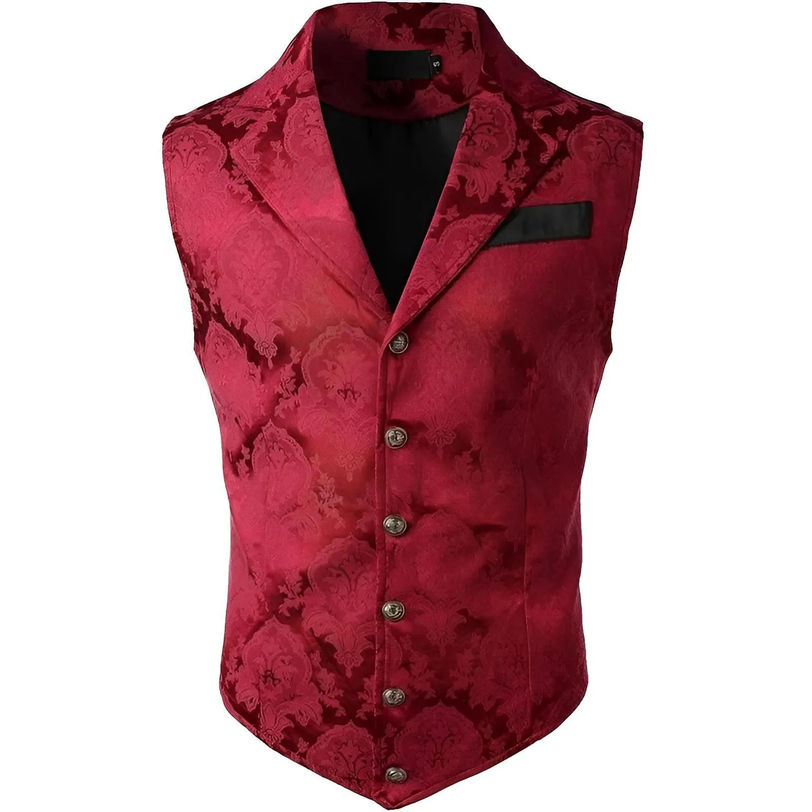 Men's Victorian Suit Vest Waistcoat Men's Casual Vest Evening Attire