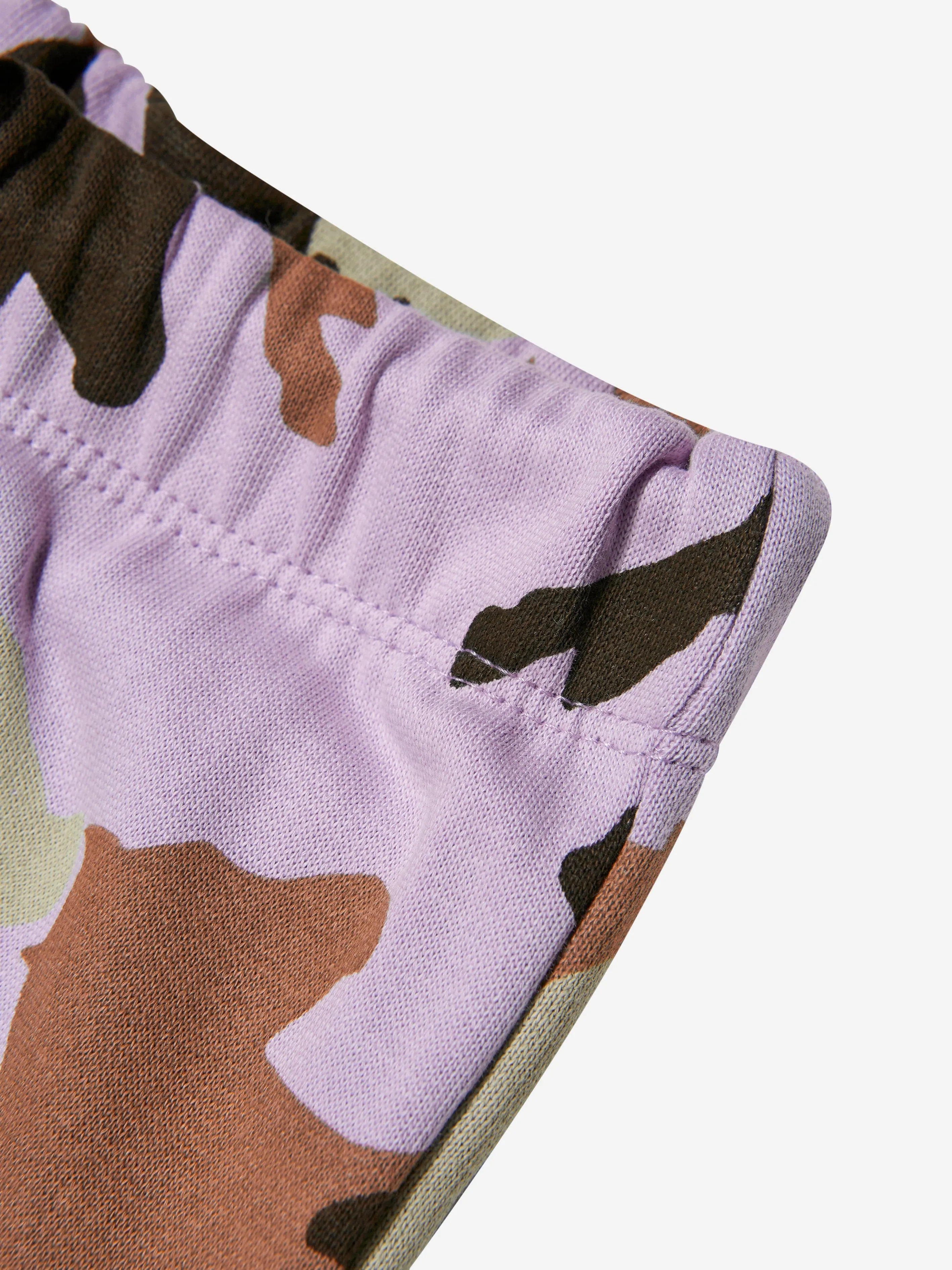 Molo Girls Organic Cotton Horse Camo Sweatpants