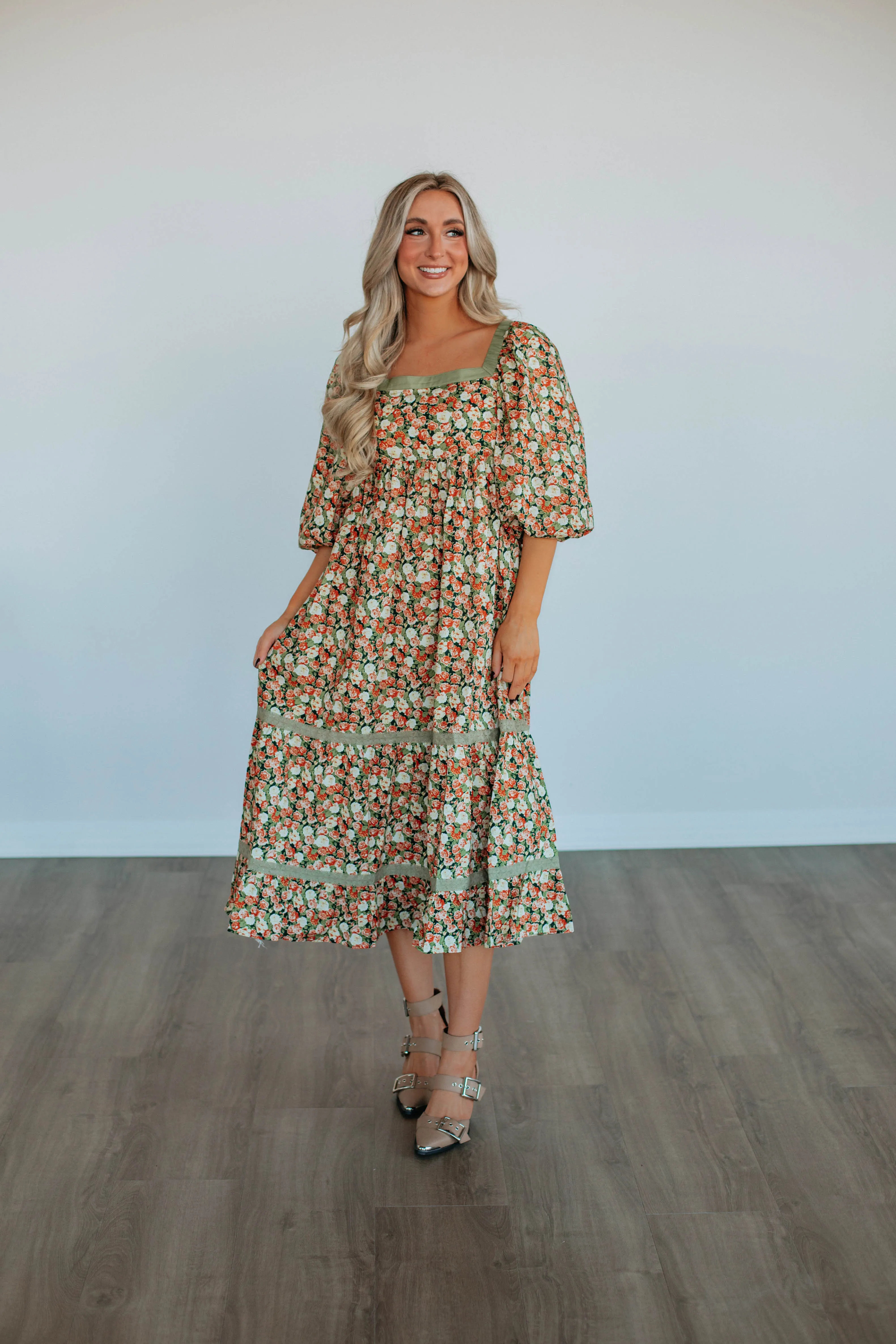 Nautia Floral Dress