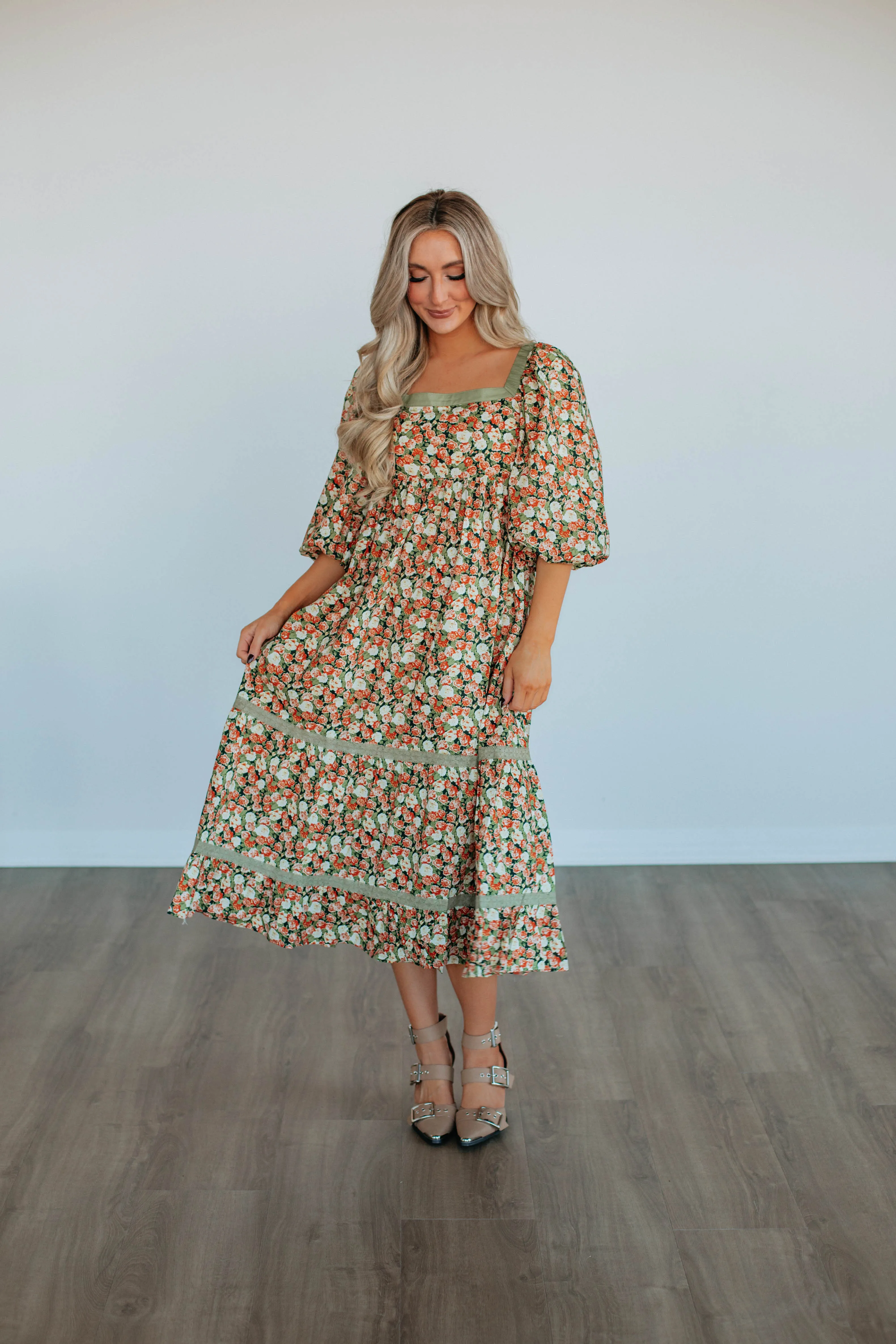 Nautia Floral Dress