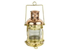 Nauticalia Brass & Copper Anchor Lamp -  Electric