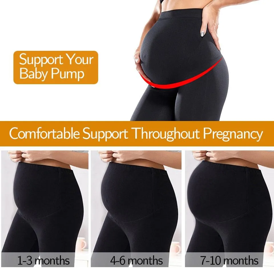 Nice Maternity Leggings - High Waist Belly Support - Leggings for Pregnant Women - Pregnancy Skinny Pants Body Shaping Postpartum Trousers (D6)(2Z7)(F6)(1U4)(7Z2)