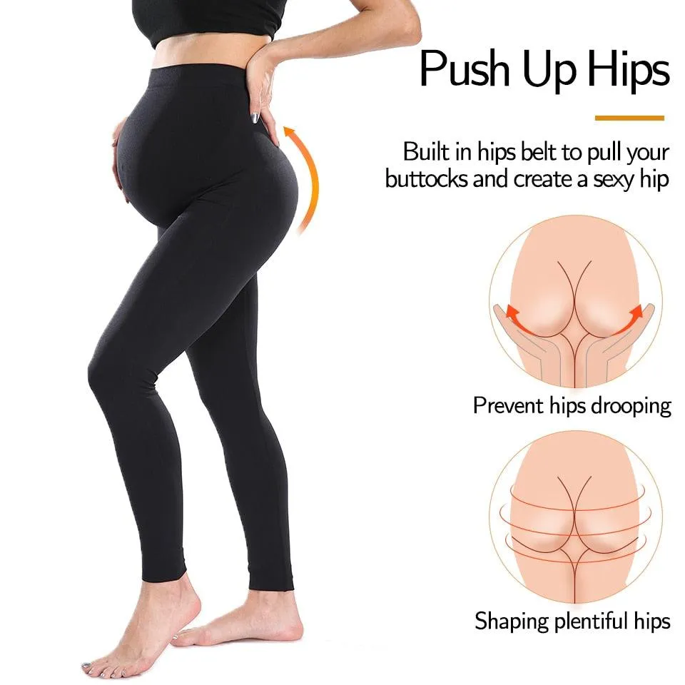 Nice Maternity Leggings - High Waist Belly Support - Leggings for Pregnant Women - Pregnancy Skinny Pants Body Shaping Postpartum Trousers (D6)(2Z7)(F6)(1U4)(7Z2)