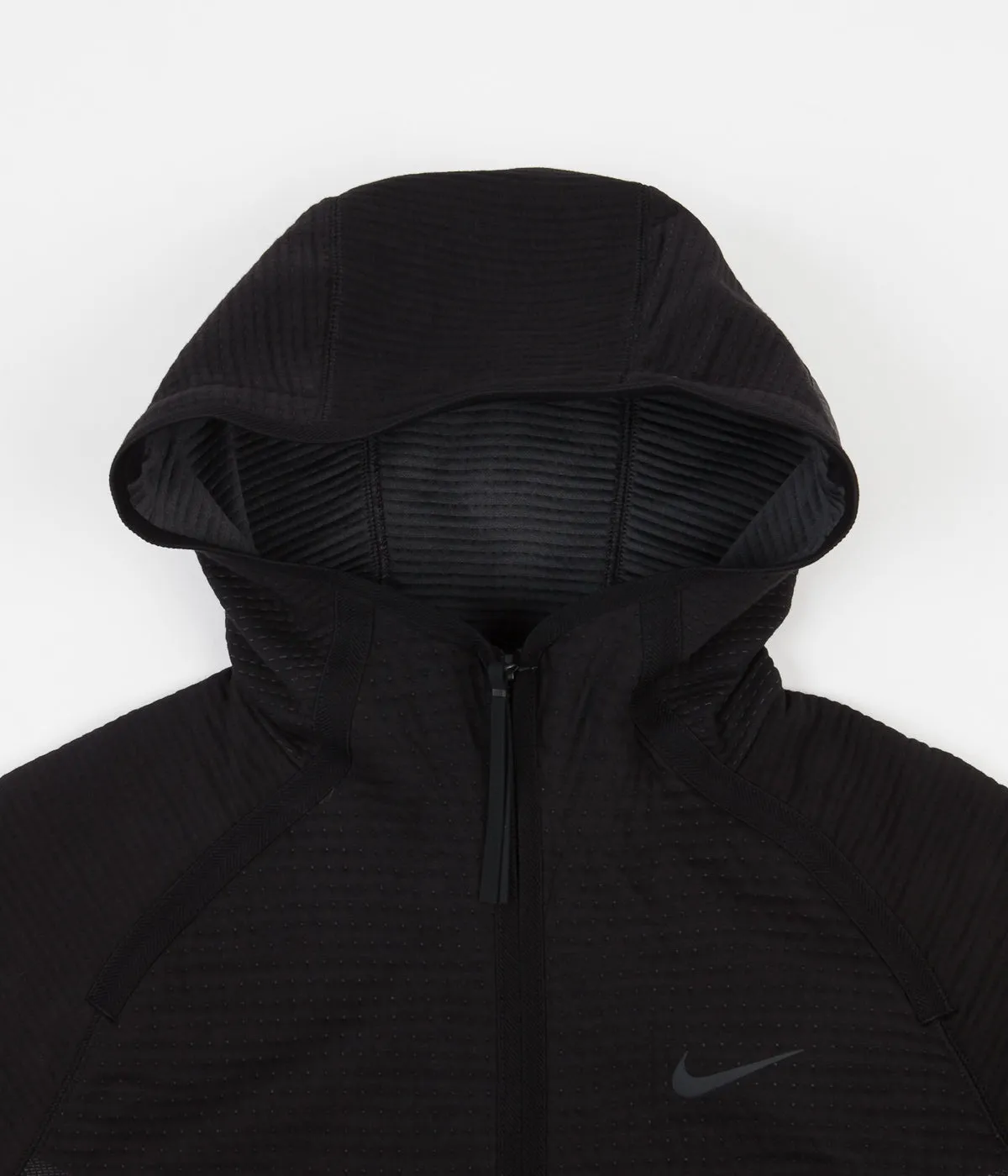 Nike Tech Pack Windrunner Full Zip Hoodie - Black / Anthracite - Light Orewood Brown - Black