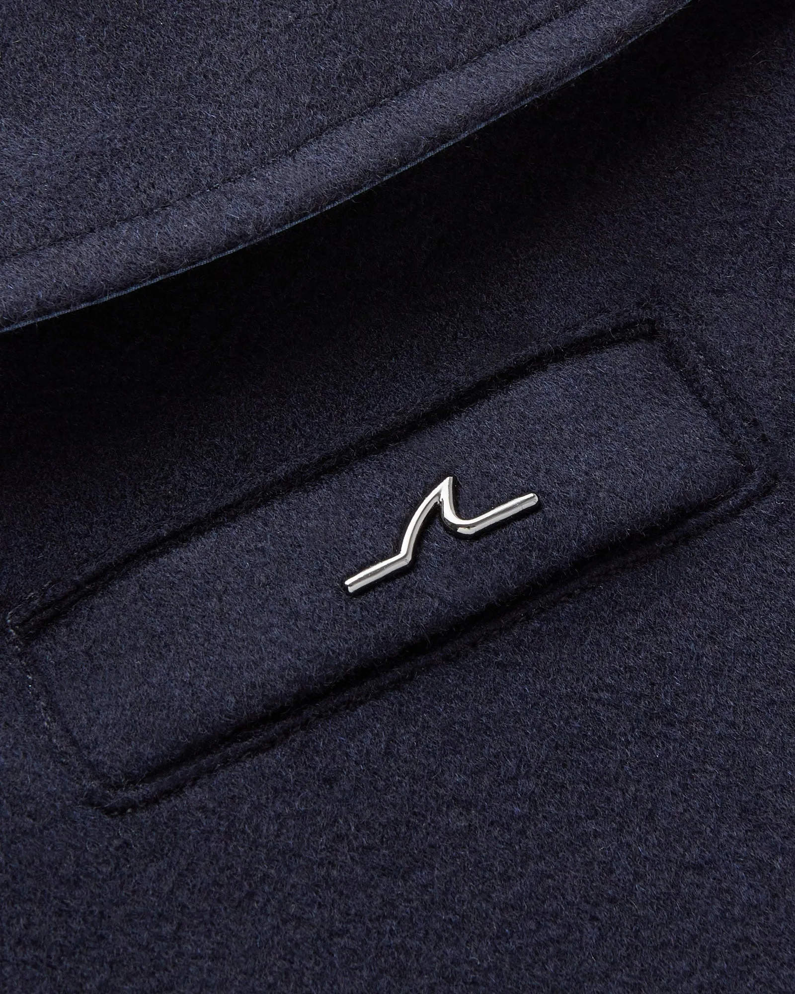 Paul & Shark Cashmere Loropiana® Storm System Shacket (Blue)