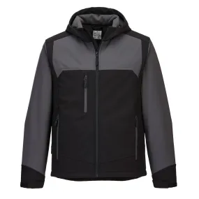 Portwest KX362 - KX3 Hooded Softshell Gray/Black