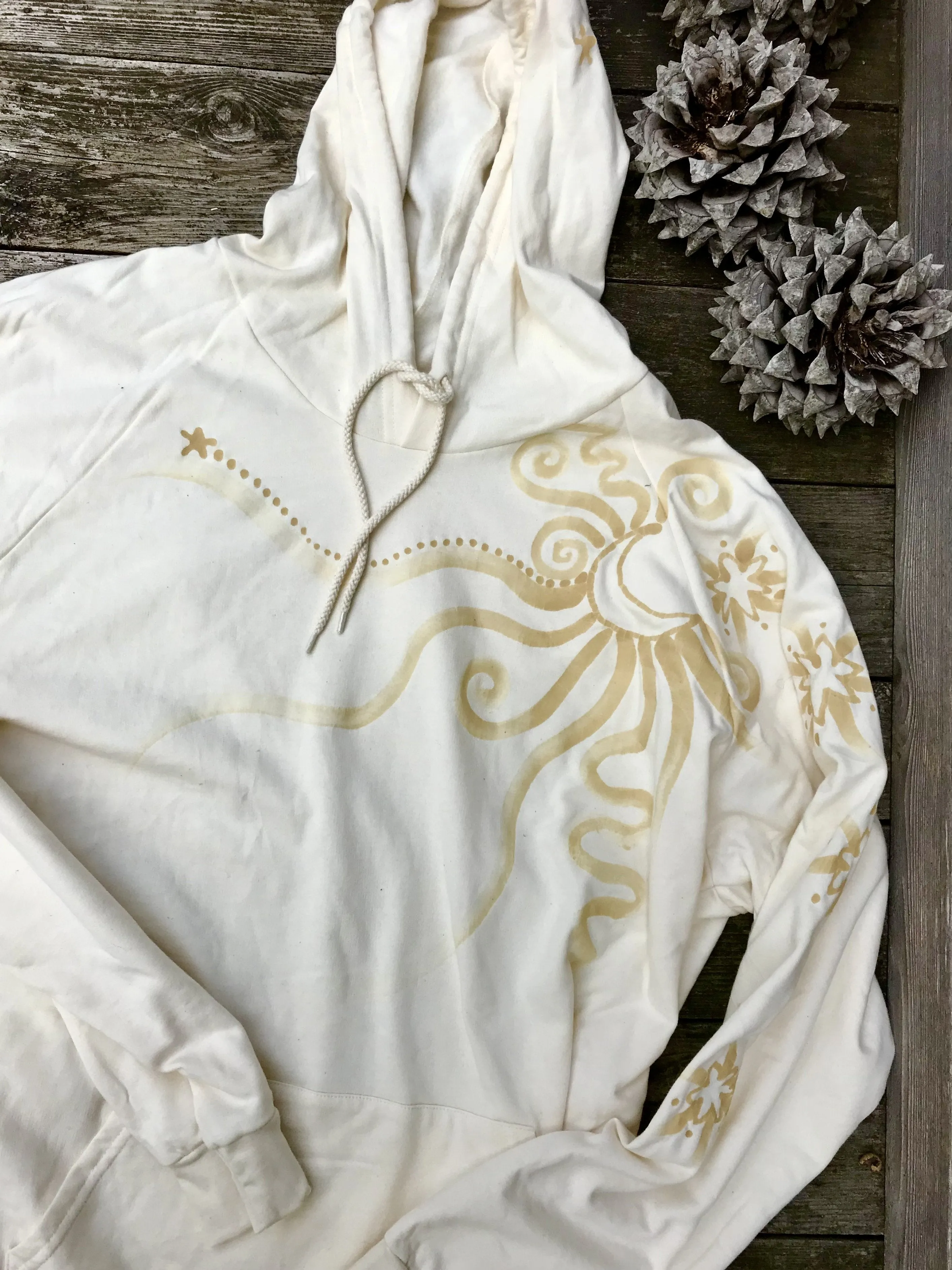 Pre-Waxed Pullover Batik Hoodie Project - The Art Of Creative Batik Members Only