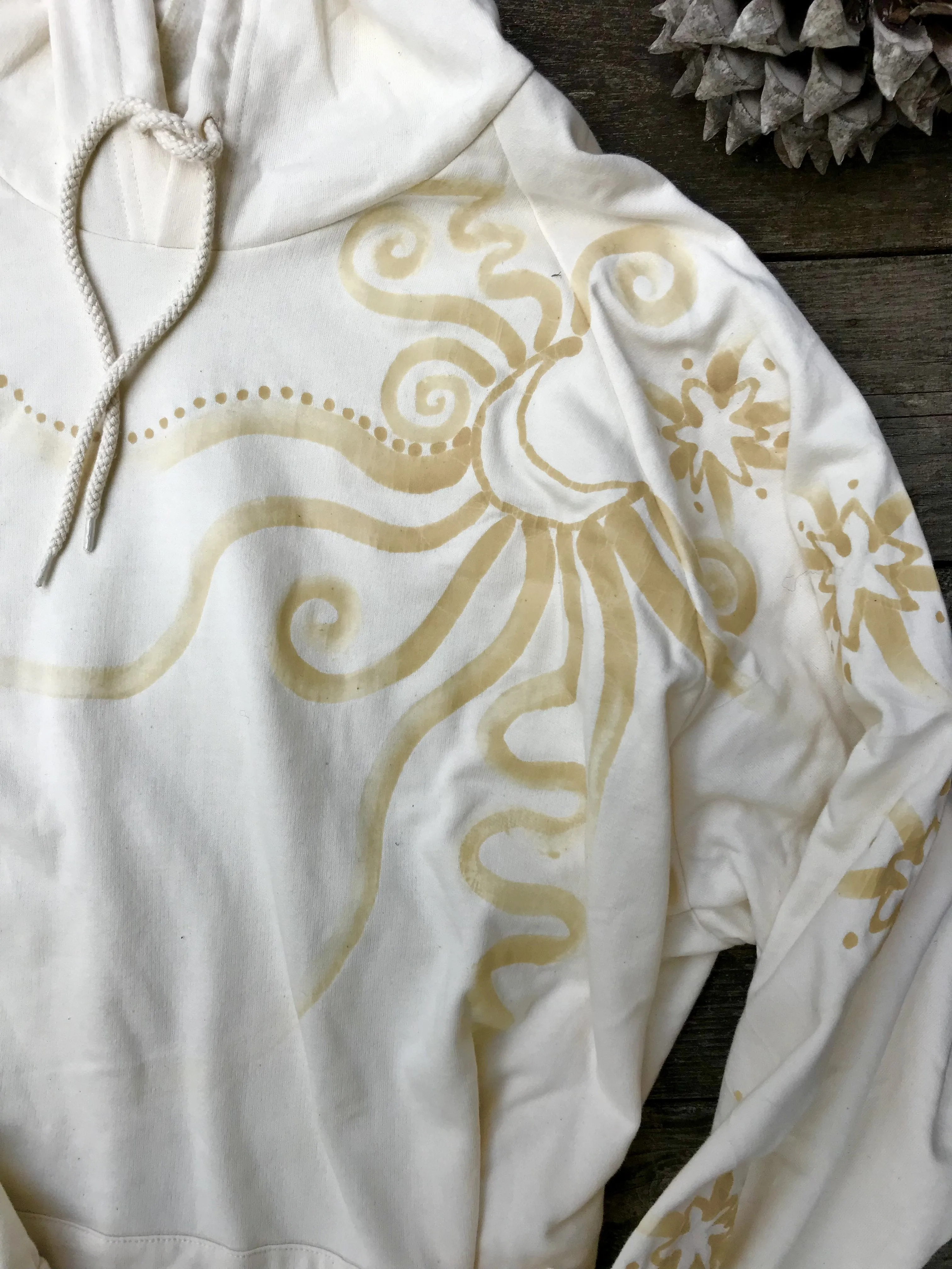 Pre-Waxed Pullover Batik Hoodie Project - The Art Of Creative Batik Members Only