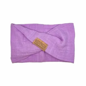 Purple pet scarf