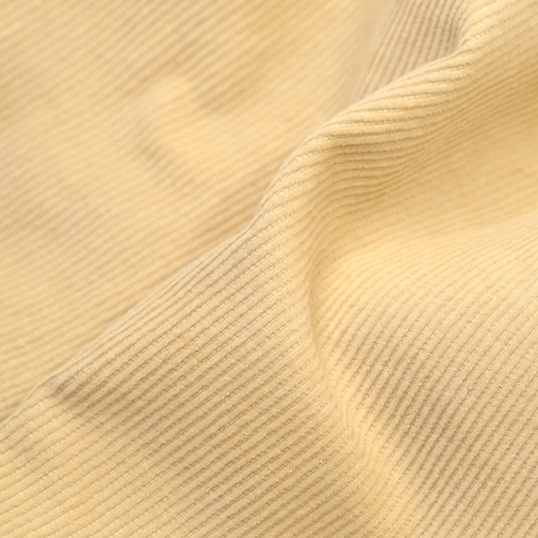 Remnant - 50cm - Fine Cotton Corduroy - Vanilla