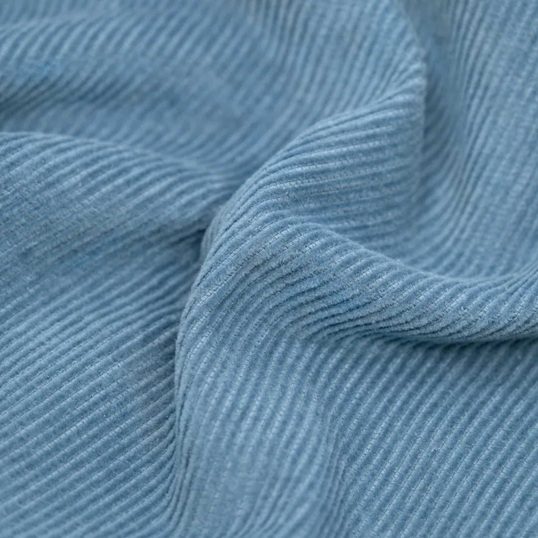 Remnant - 80cm - Fine Cotton Corduroy - Canal