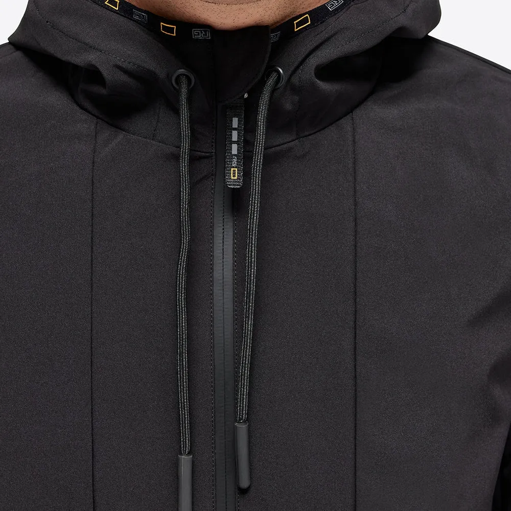 RG Italia Soft Shell Jacket With Hood - Mens