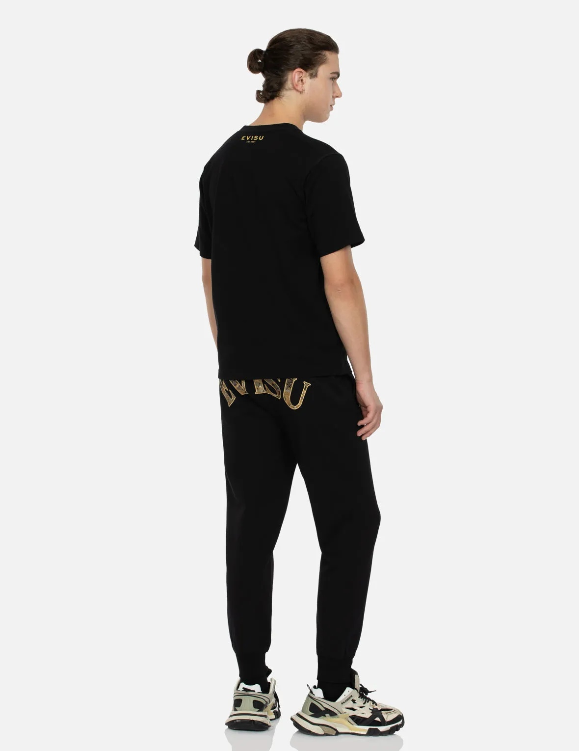 Seagull Embrodiery and Logo Brocade Appliqué Regular Fit Sweatpants