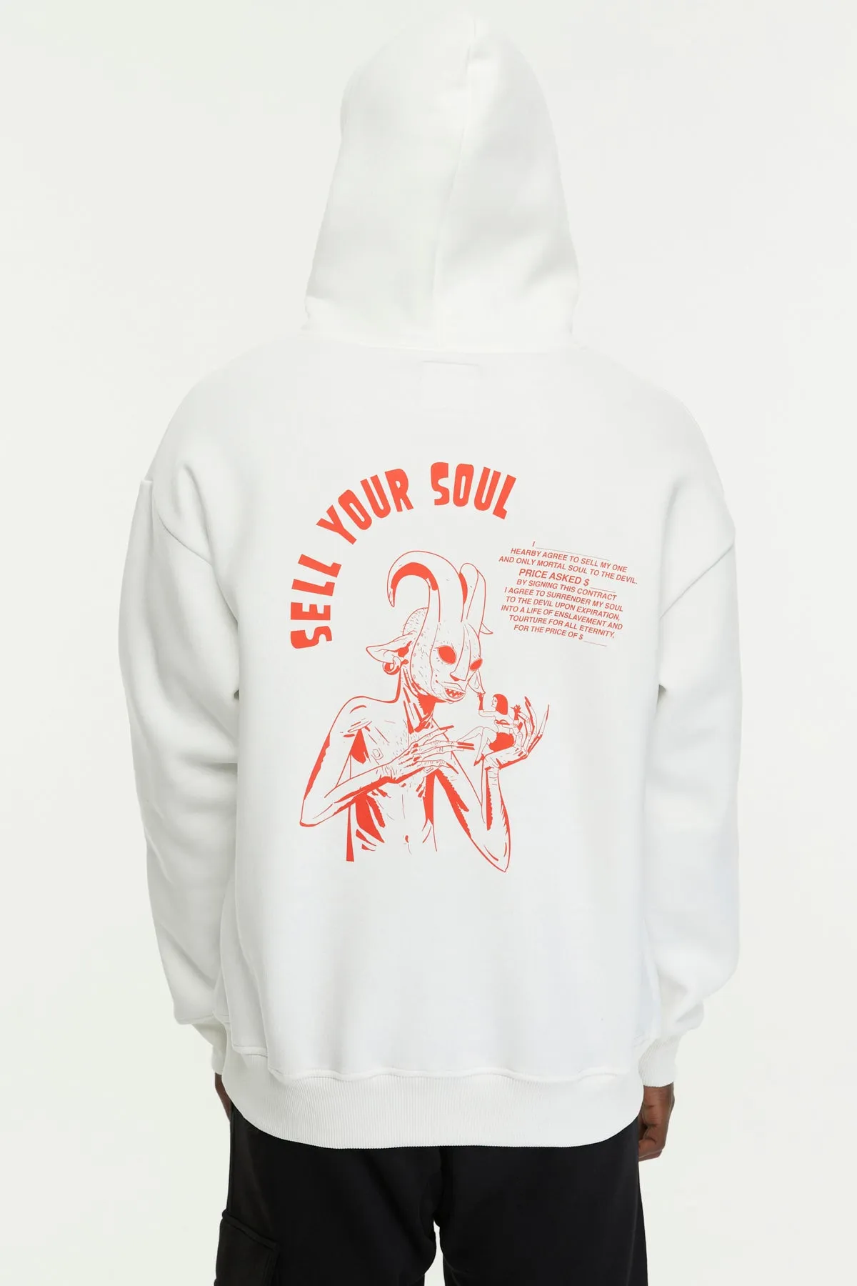 Sell Your Soul / Oversized Pullover Hoodie