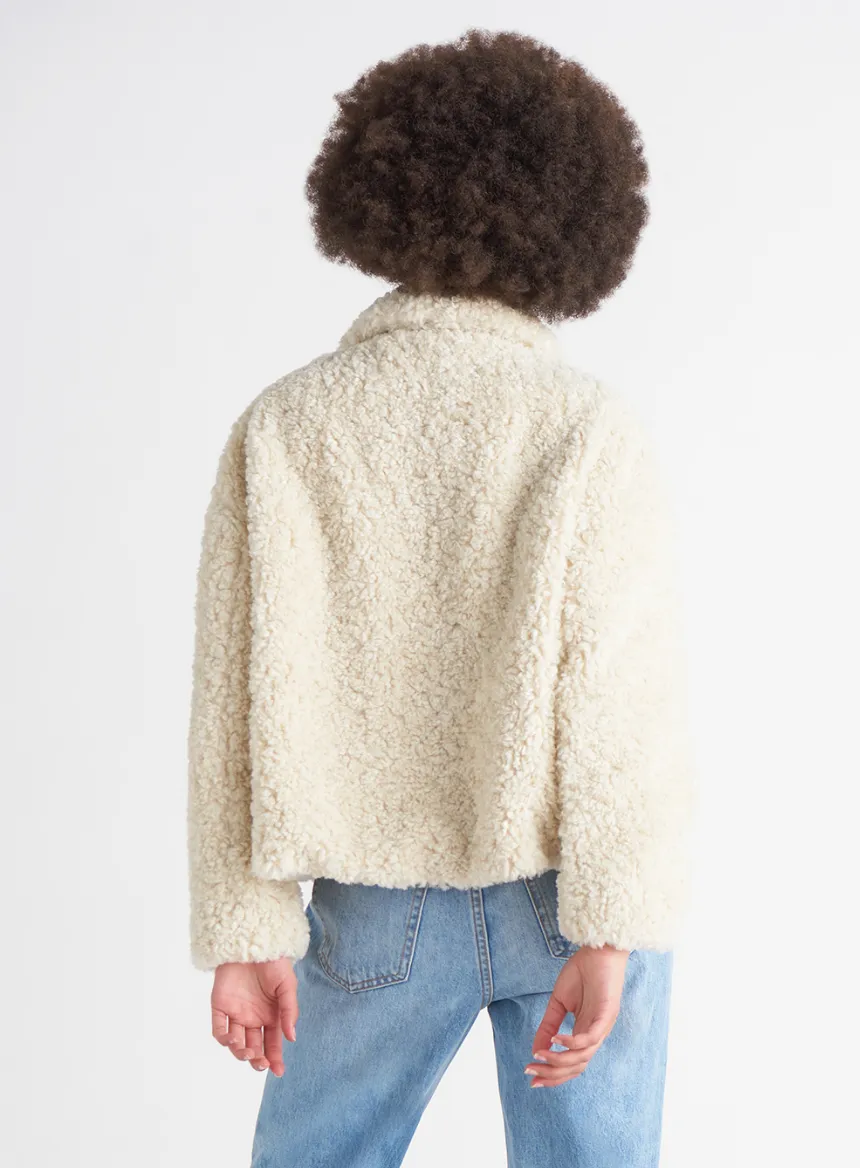 Sherpa Jacket - Cream