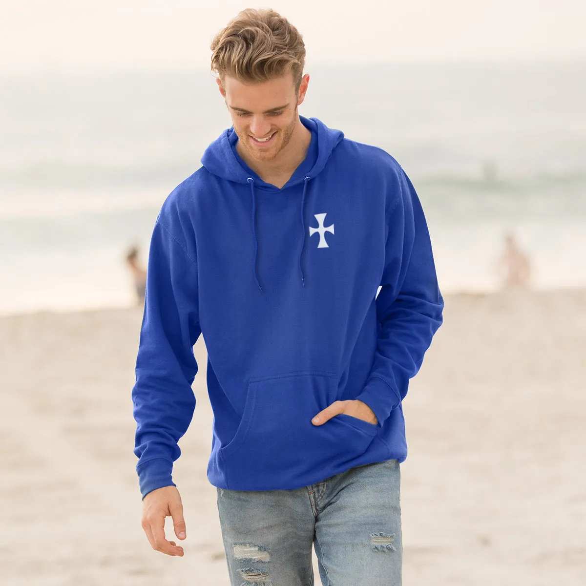 Sigma Chi Retro Block Graphic Hoodie