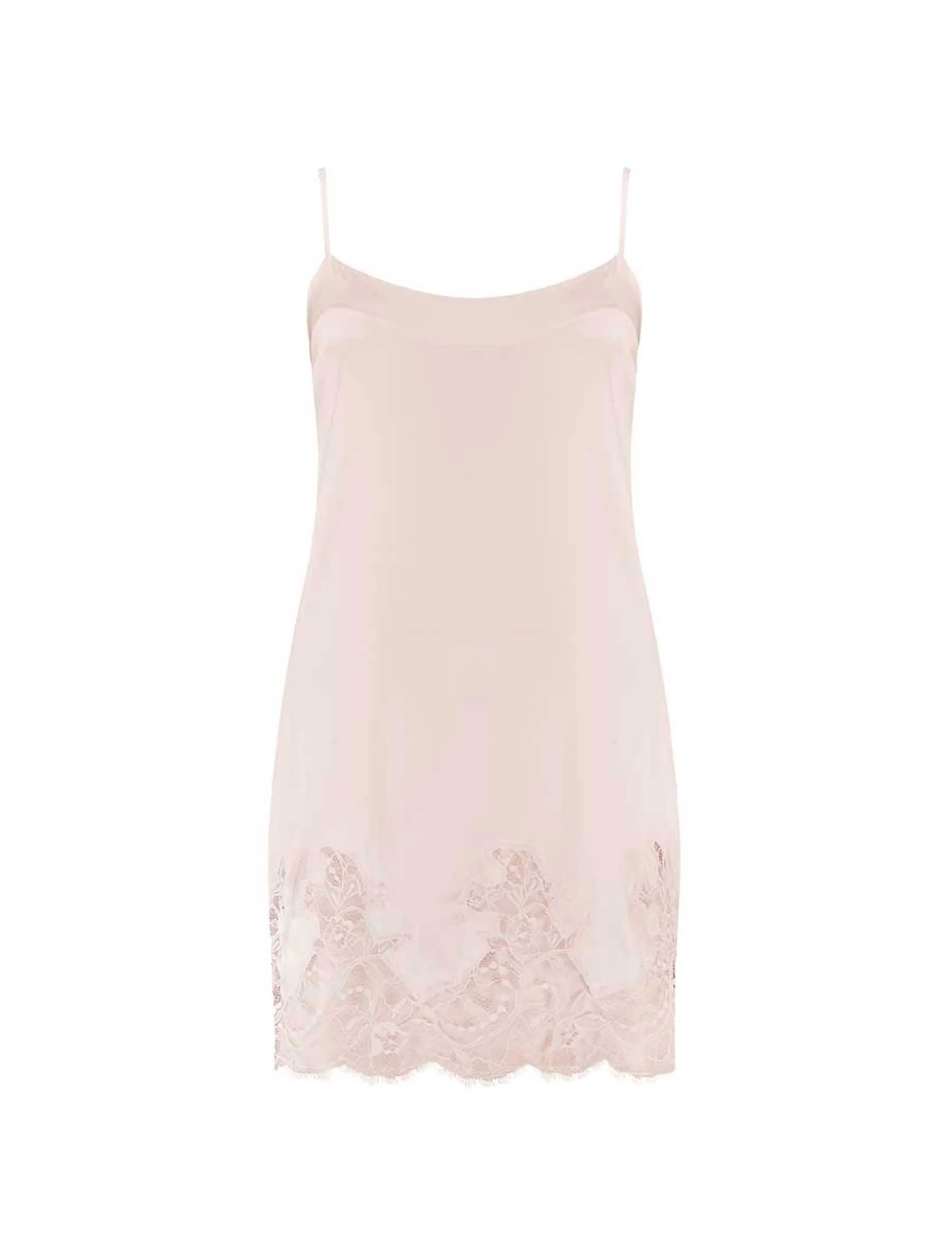 Signature Silk Babydoll - Blush