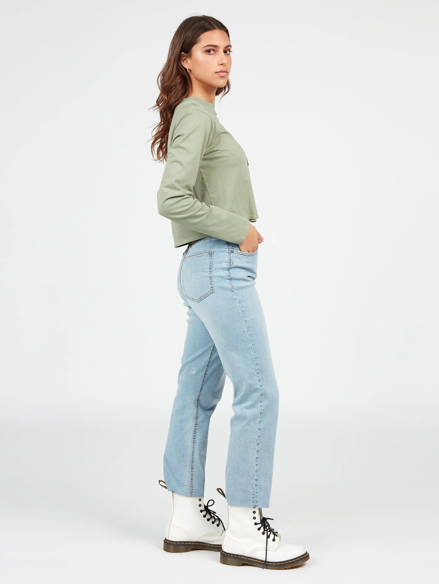 Stoned Straight Jeans - Retro Blue