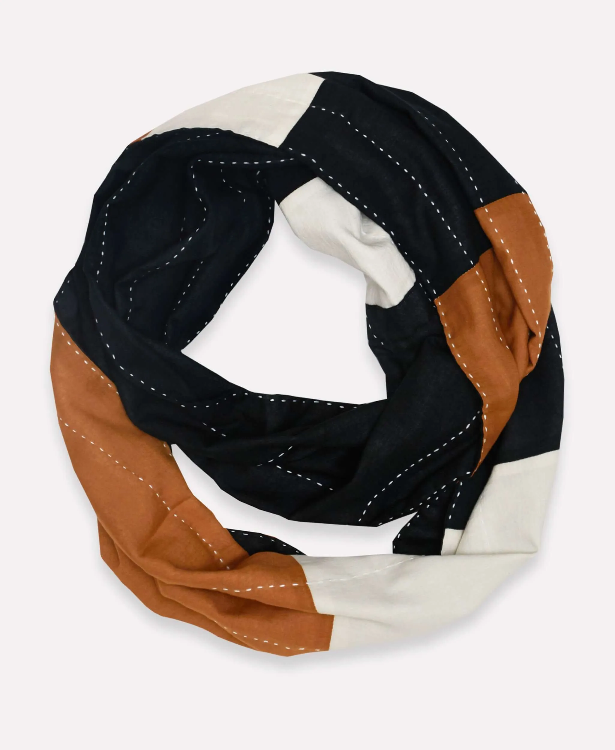 Stripe Infinity Scarf