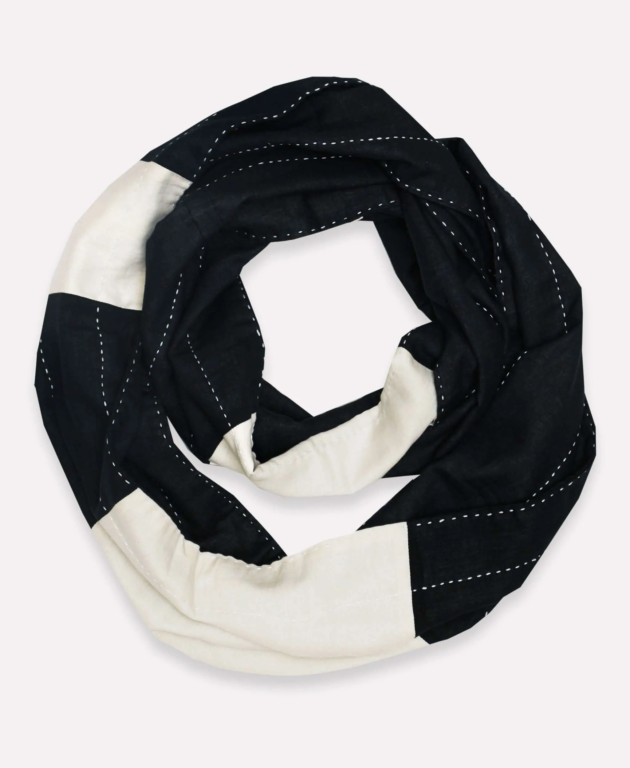 Stripe Infinity Scarf