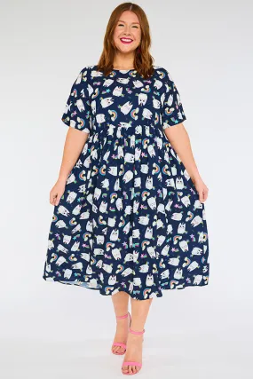 Superstar Caticorns Navy Dress