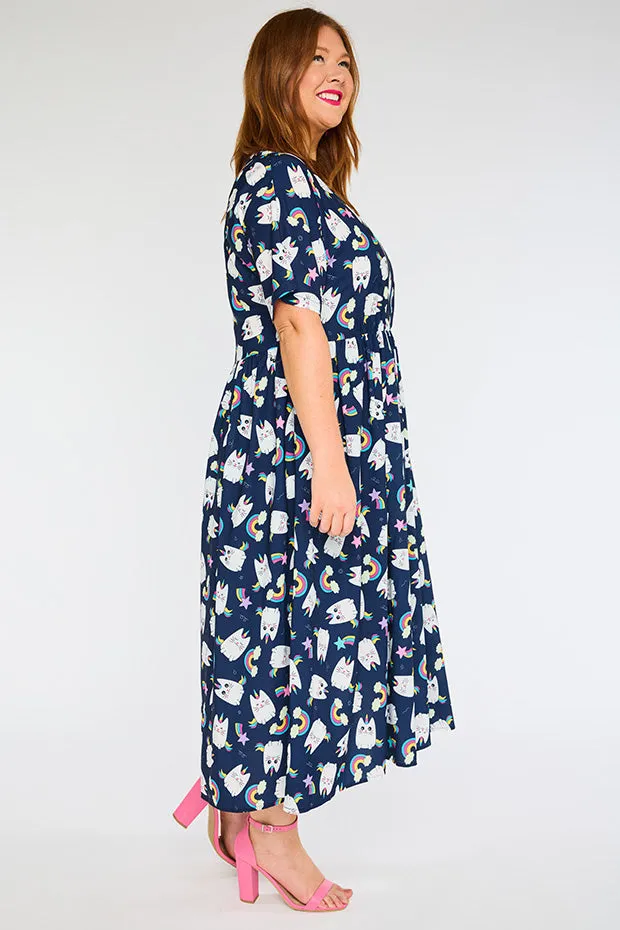 Superstar Caticorns Navy Dress