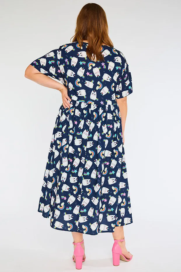 Superstar Caticorns Navy Dress