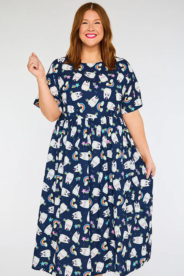 Superstar Caticorns Navy Dress