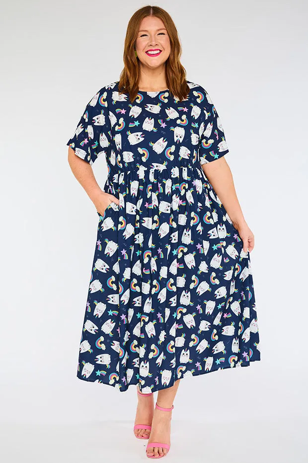 Superstar Caticorns Navy Dress