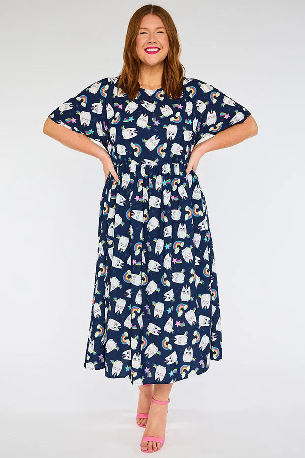 Superstar Caticorns Navy Dress