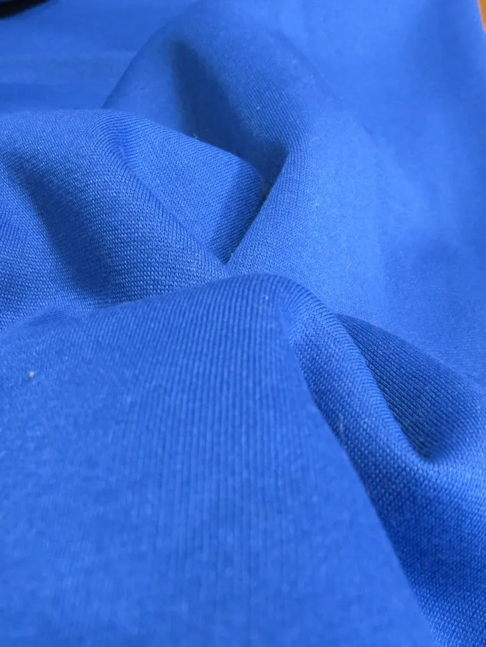 Sweatshirt & Apparel Polar Fleece Fabric / Royal Blue / Sold By The Yard