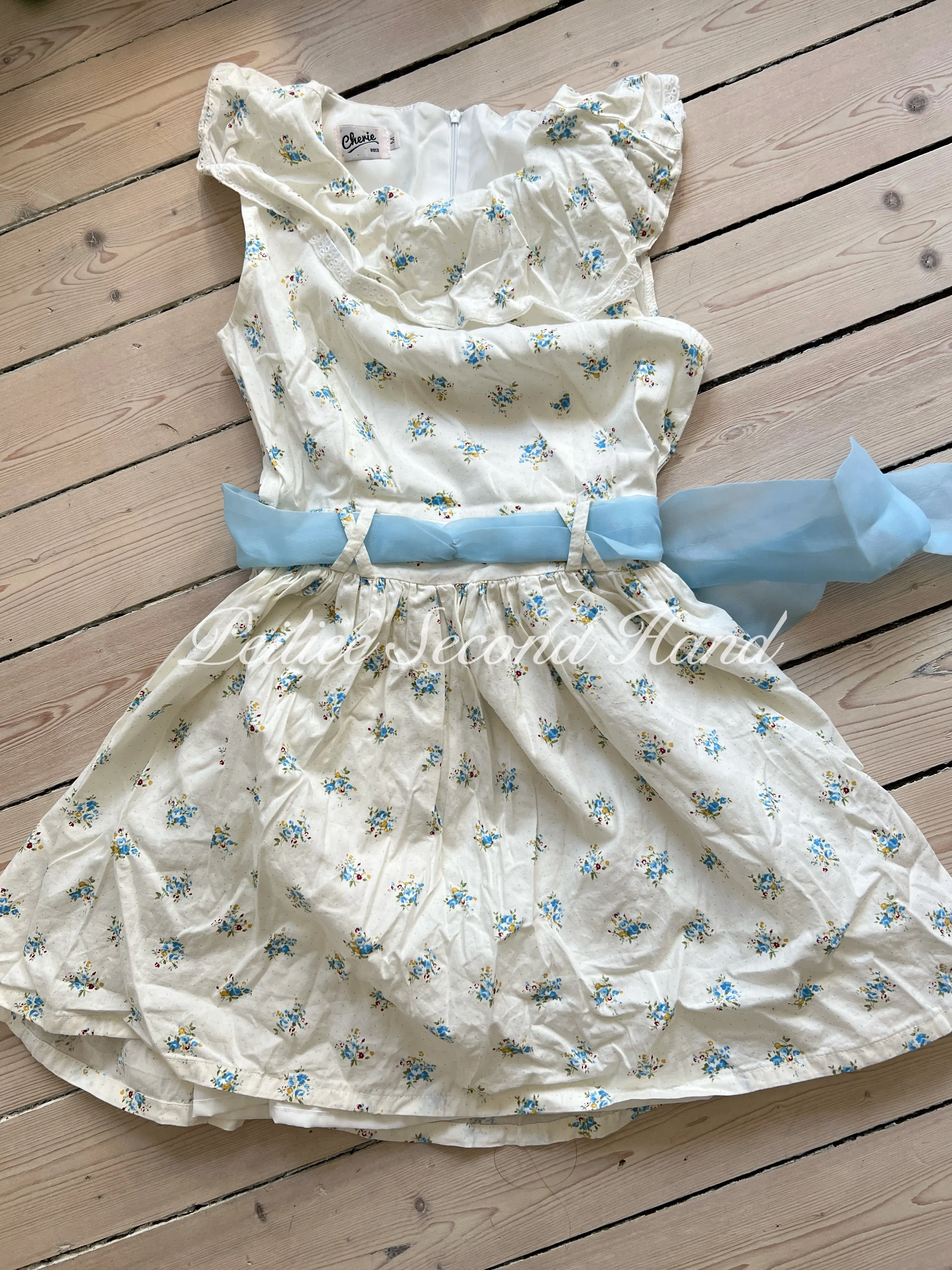 [Sweden Second Hand] French Doll House Floral Mini Dress