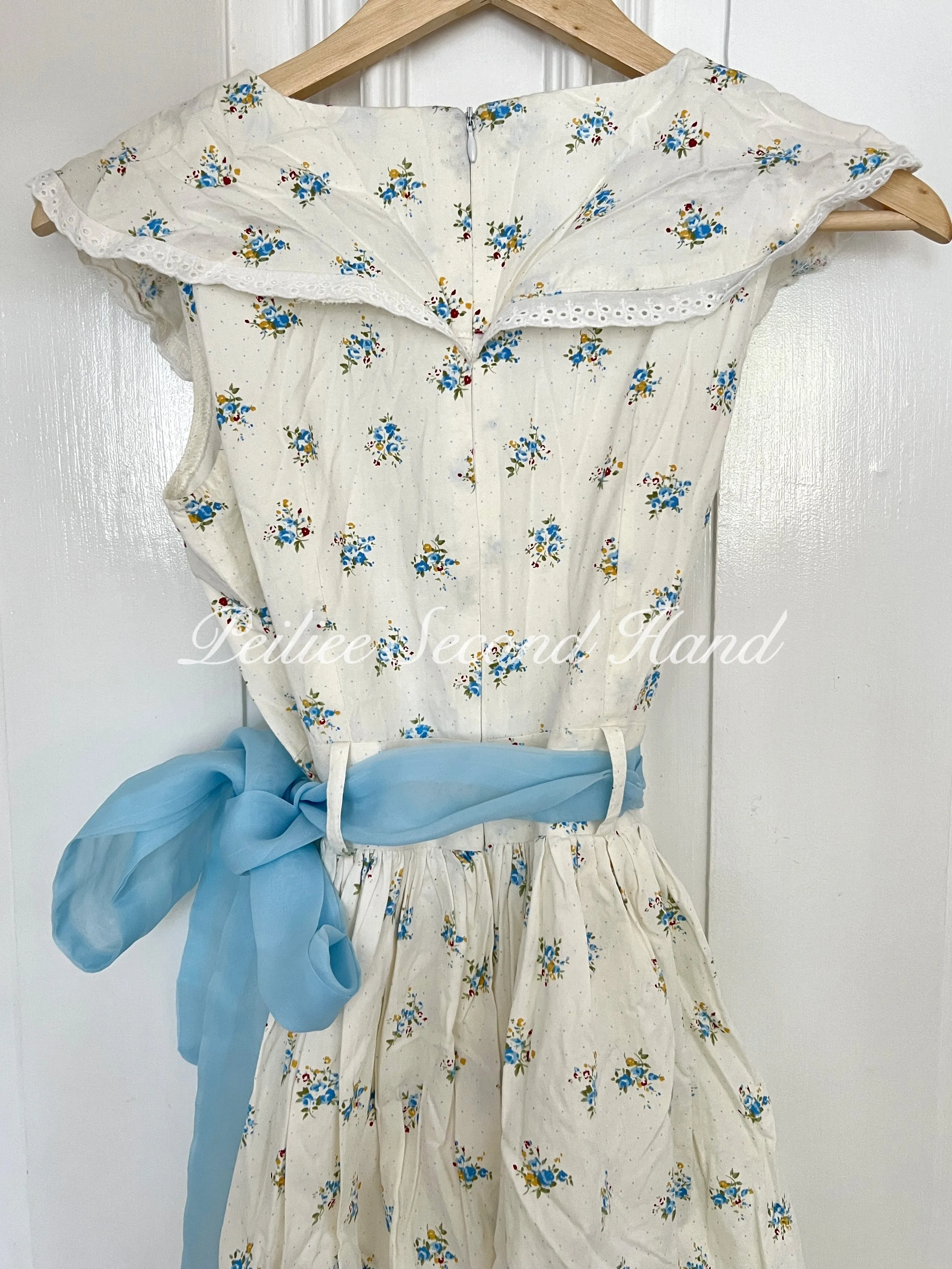 [Sweden Second Hand] French Doll House Floral Mini Dress