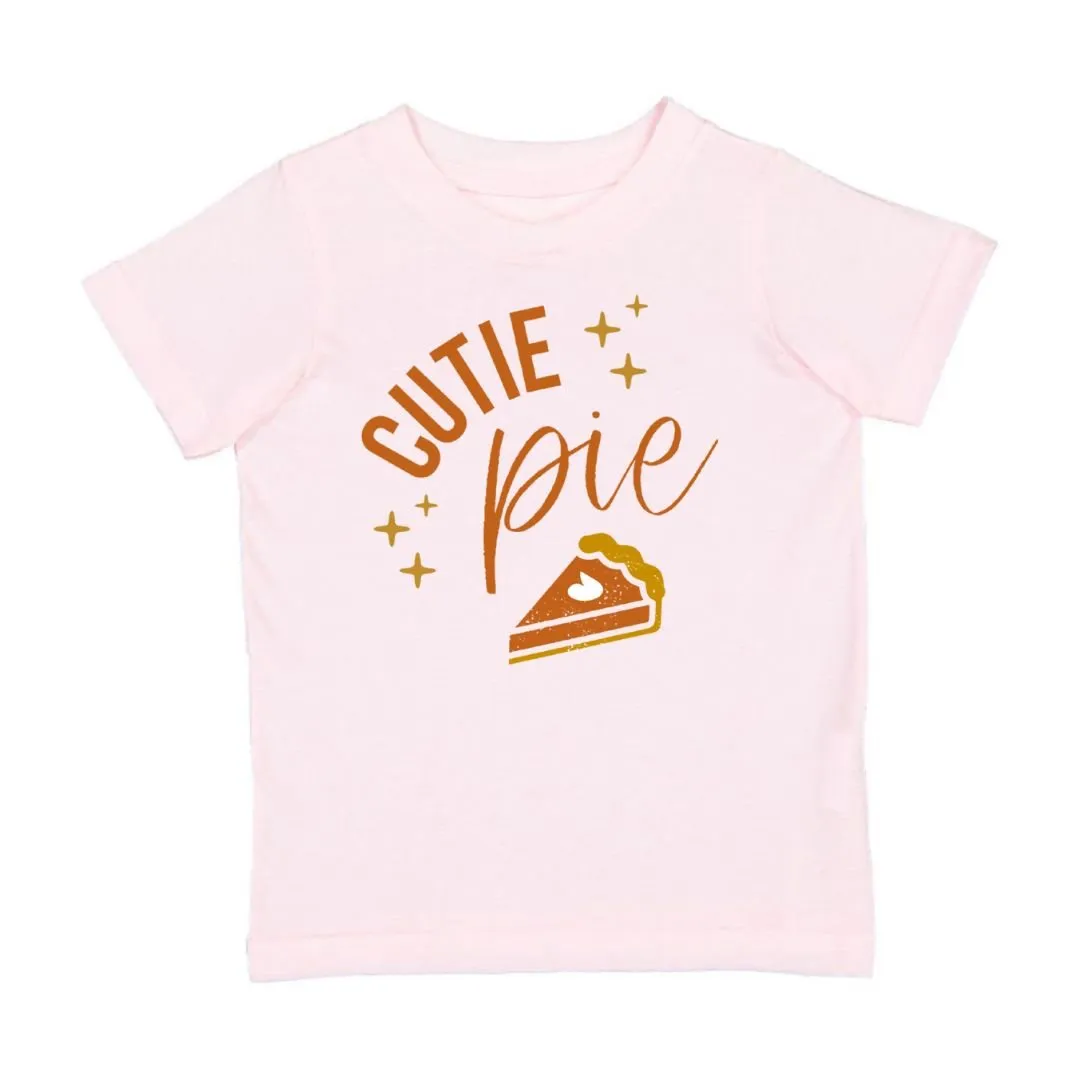 Sweet Wink Girls Pink CUTIE PIE Thanksgiving s/s Shirt