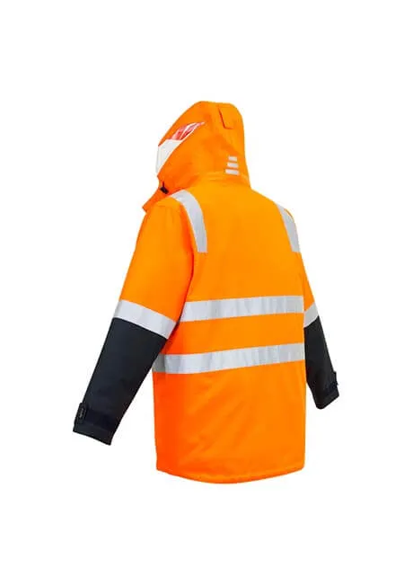 Syzmik Mens Hi Vis 4 In 1 Waterproof Jacket (ZJ532)