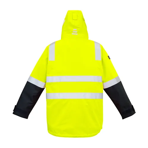 Syzmik Workwear | Hi Vis 4 in 1 Waterproof Jacket | ZJ532