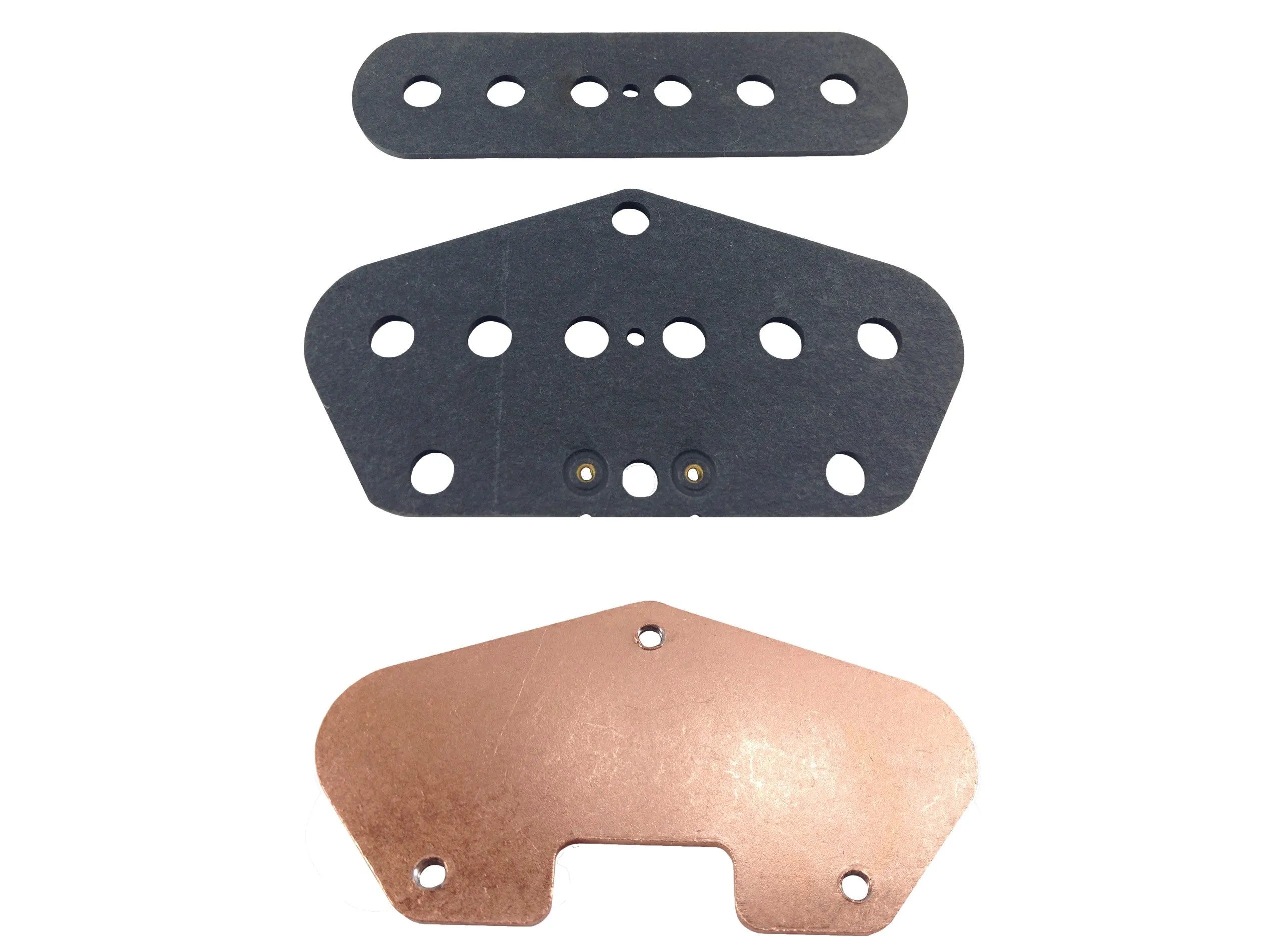 Telecaster bridge flatwork and baseplate set