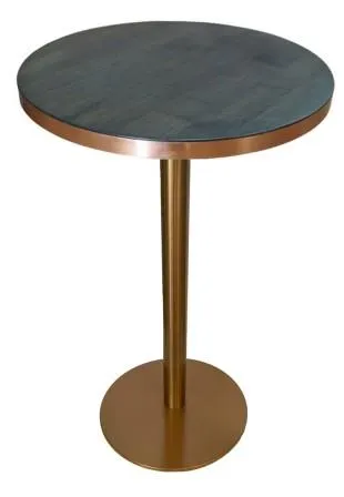 Tempo Disc Copper Dry Bar Table Base