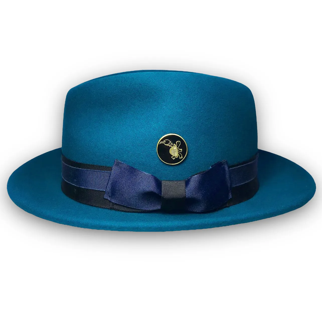 THE FLAMEKEEPERS HAT CLUB DEEP BLUE SEA FEDORA