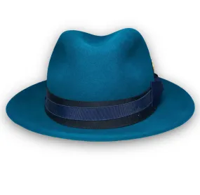 THE FLAMEKEEPERS HAT CLUB DEEP BLUE SEA FEDORA