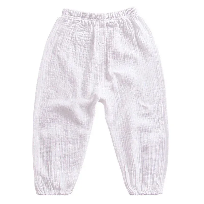 Toddler Kids Pants Autumn Baby Girl Boy Cotton Harem Pants Loose Trousers Toddler Casual Baggy Bottoms Sweatpants Baby Boy Pants