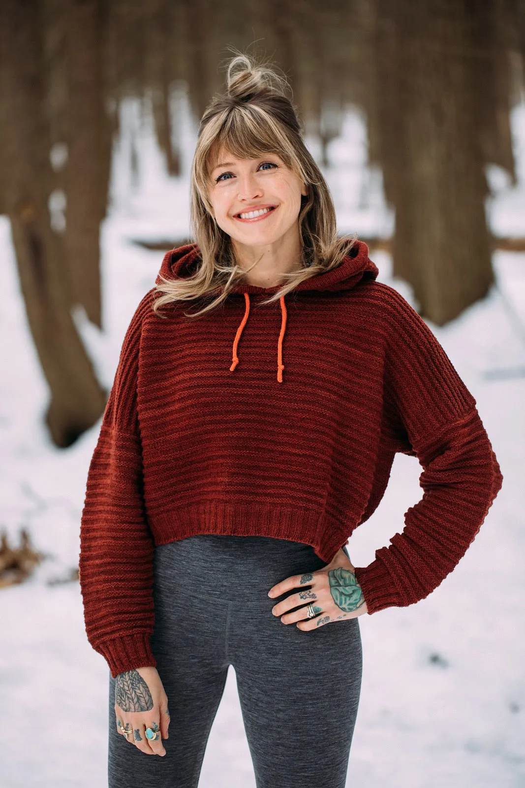 Traveler Hoodie & Jumper, Drea Renee Knits Knitting Pattern