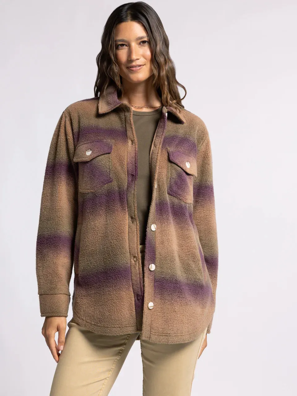 TULLIS PLAID SHACKET